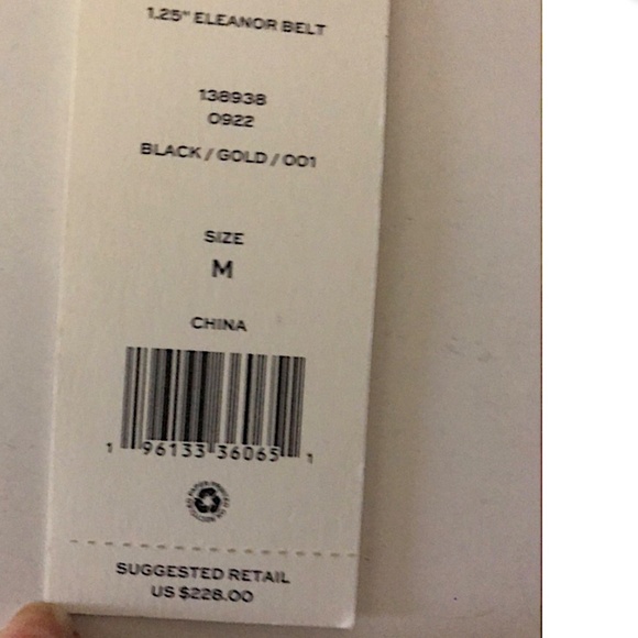 Eleanor Leather Belt 1,25\'\' Tory Burch